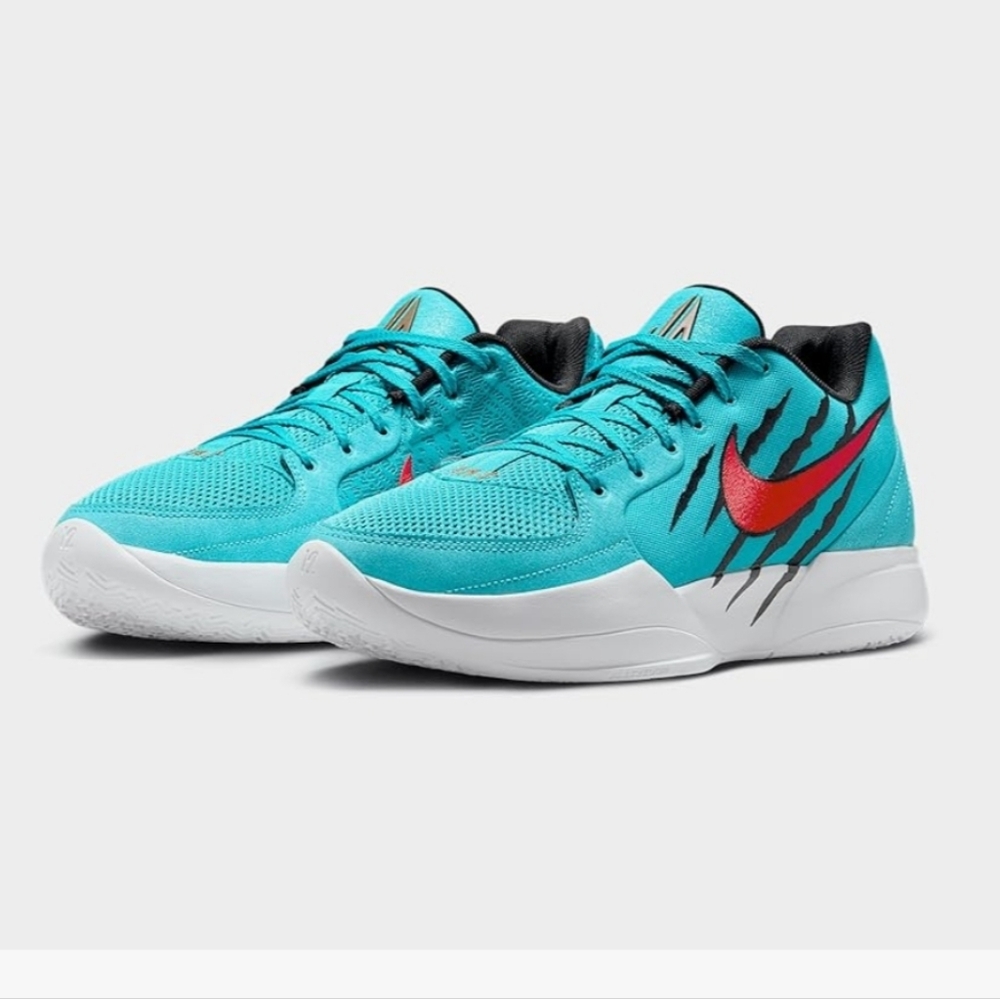 Nike Ja 2 Scratch Mens Size 13 Rapid Teal Black Ale Brown University HQ1759 400